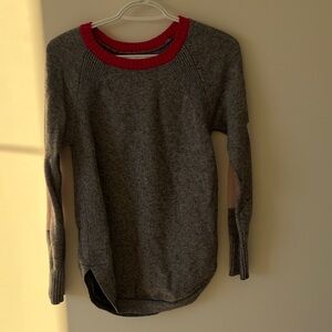 Gray and pink Women's Anthropologie Sweater